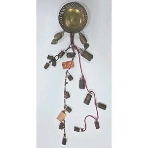 Decorative Brass Vintage Wall Hanging Camel Bells/ Bells Of Sarna 18 Bells U141